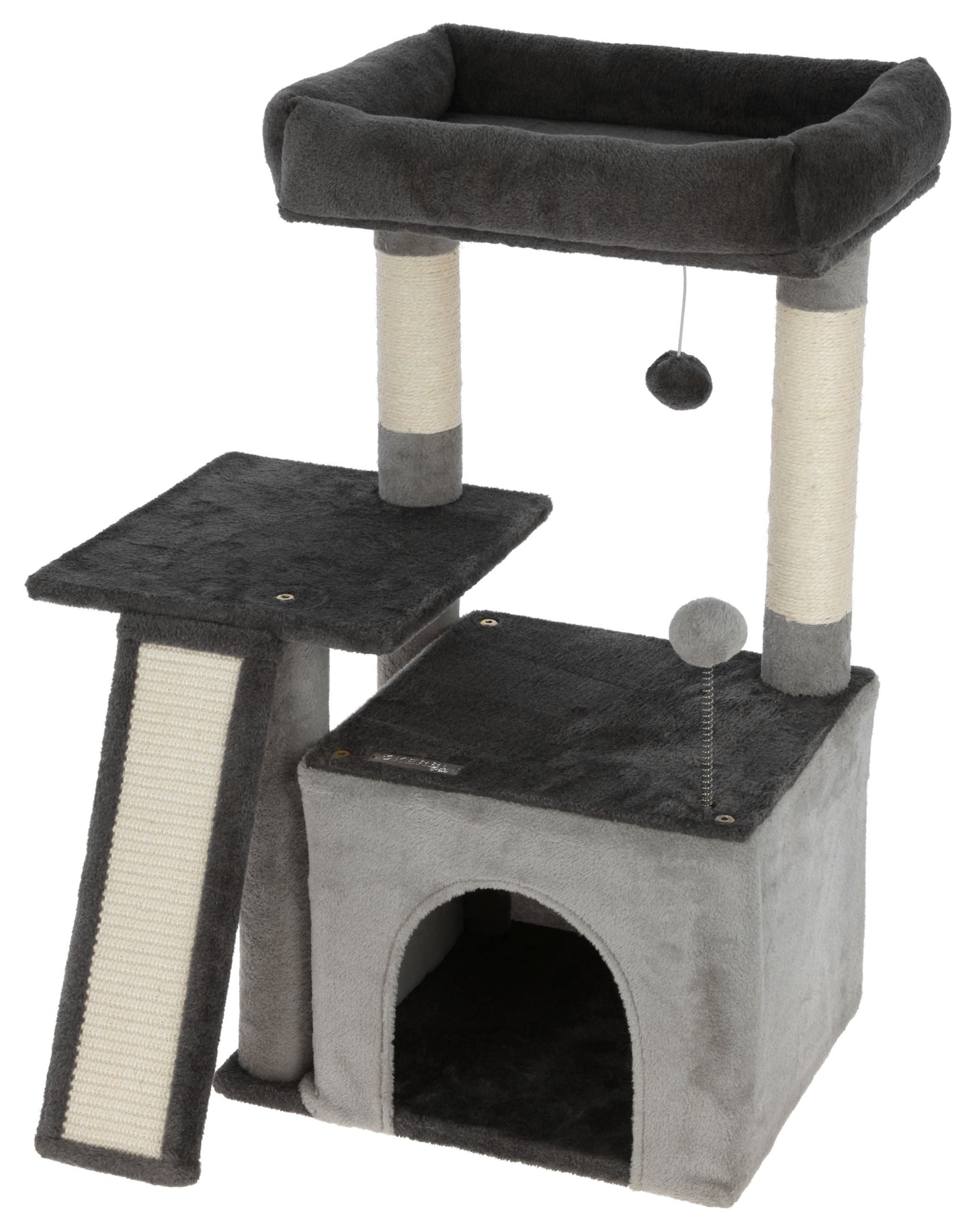 Praskalnik Rosalie, antracit/s 42 x 34 x 76 cm