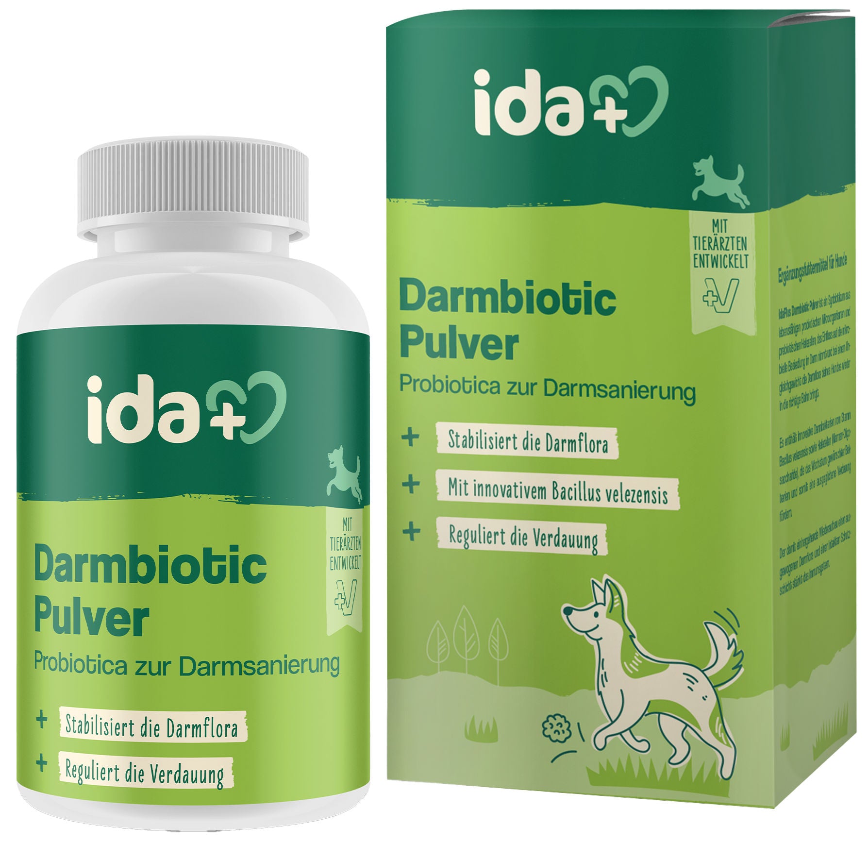 IdaPlus Darmbiotic prašek 180 g