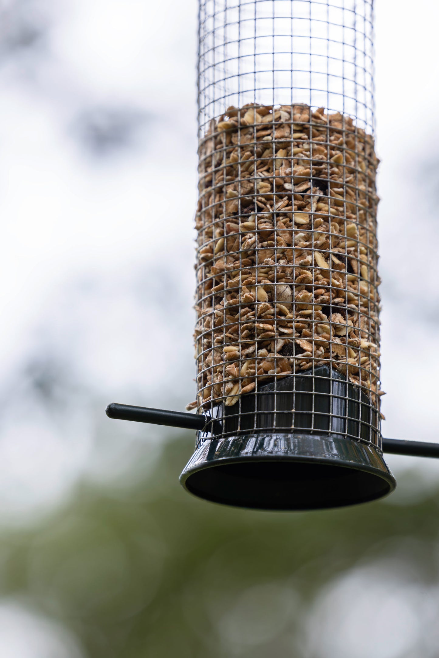 Osnovni silos za ptičjo krmo, 13,5 x 13,5 x 25 cm