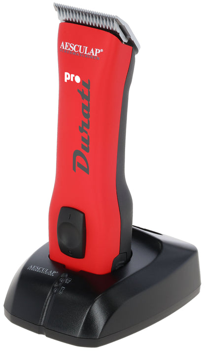 Akumulatorski strižnik Durati, črn/rdeč, 1 akumulator
