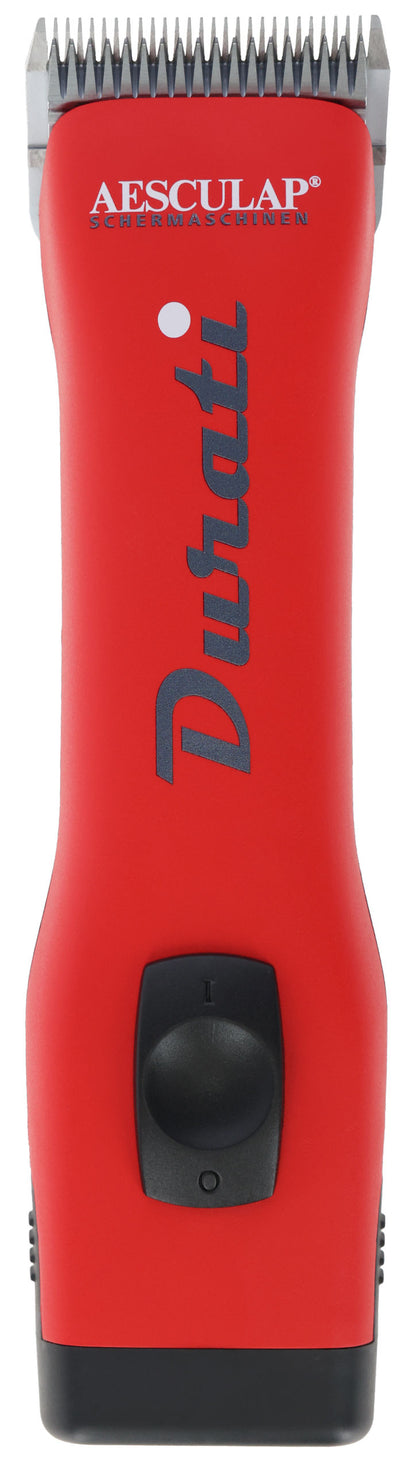 Akumulatorski strižnik Durati, črn/rdeč, 2 akumulatorja