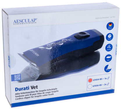 Durati Vet, 1 akumulator modra/črna