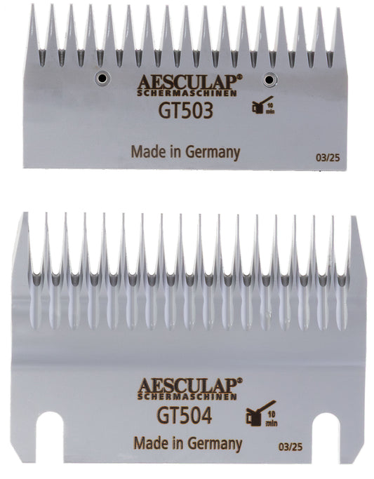 Aesculap Set rezil za striženj Večkratnik 3mm, konj 17/18 Z.